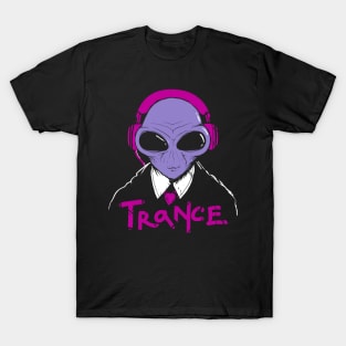 Alien with Headphones T-Shirt